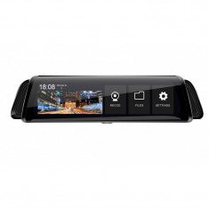 Camera Video Auto Premium Tip Oglinda L660 Dubla Full HD Ecran TouchScreen 10&amp;#039;&amp;#039; 12MP Unghi 170 Grade foto