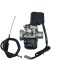Carburator Piaggio Typhoon &Oslash;17.5mm (soc electric) 80cc - include cablu acceleratie