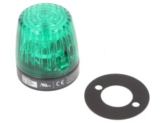 Semnalizator Luminos Verde 24VDC IP65 foto