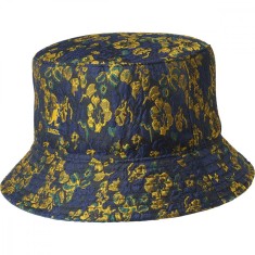 Palarie Kangol floral jacquard bucket albastru (S,M,L,XL) - Cod 2512432 foto