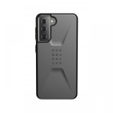 Husa Samsung Galaxy S21/S21 5G UAG Civilian Series Silver