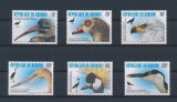 BURUNDI--pasari-Serie completa de 6 timbre nestampilate MNH