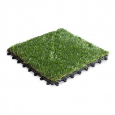 Pardoseala din iarba artificiala, 30 x 30 cm, 11 buc/pachet
