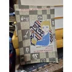 APLICATII DE BRODERII ROMANESTI - NATALIA TAUTU STANESCU