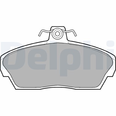 DELPHI LP911 set placute frana,frana disc foto