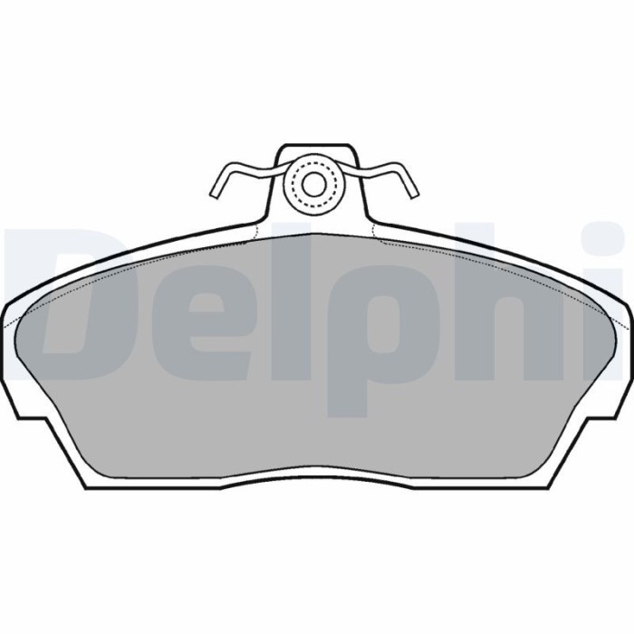 DELPHI LP911 set placute frana,frana disc