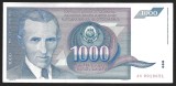IUGOSLAVIA 1000 / 1.000 DINARA / DINARI 1991 [5] P - 110a , XF++