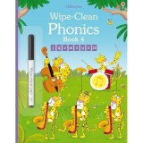 Carte Fonetică Wipe-Clean Book 4 de Mairi Mackinnon, Ilustrații Fred Blunt, V&acirc;rsta 5-8 ani
