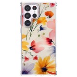 Husa personalizata pentru samsung galaxy s23 ultra, magsafe atasare magnetica, antisoc, model floral 2