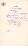 HST A277 Certificat cetățenie rom&acirc;nă anii 1880 județul Vaslui