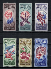 RUSIA 1977 - Cosmonautica / serie completa MNH foto