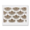 Sablon Perete vopsire, tencuiala 900x600x0.7mm Art Deco Cranes Refolosibil, model MXSP7045, Oem