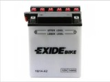 Baterie moto 12V 14Ah (YB14-A2) pachet acid inclus Exide