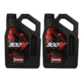 Pachet 8 litri ulei Motul 300V Factory Line 10W40 , Performanta de competitie pentru motociclete de inalta putere