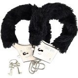 Catuse cu blanita - Loving Joy Catuse cu Blanita Negre Distractive in Cuplu Complet Ajustabile pe Incheietura