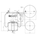 Febi Bilstein Burduf, suspensie pneumatica