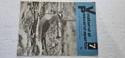 REVISTA VANATORUL SI PESCARUL SPORTIV , ANUL 1978 , NR 7 foto