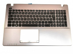 Carcasa superioara cu tastatura palmrest Laptop, Asus, R510LA, R510LB, R510LC, R510LD, R510LN, R510VB, R510VC, layout SK, gri foto