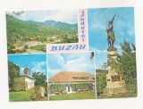 RF46 -Carte Postala-Judetul Buzau, circulata 1974