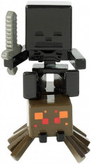 Figurina Minecraft Deluxe Wither Spider Jockey foto