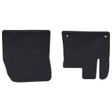 vidaXL Covor pentru mașină 2 pcs Negru TPE 42029121