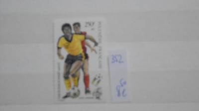 POLINEZIA FRANCEZA - CAMPIONATUL MONDIAL DE FOTBAL SPANIA 1982 - MI 8.5 EURO - foto