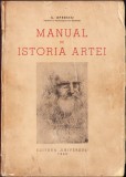 HST C1602 Manual de istoria artei volumul I 1945 Oprescu