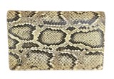 POȘETĂ VINTAGE DE TIP CLUTCH DIN PIELE NATURALA DE ȘARPE PITON