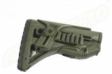 PAT PENTRU AR15 / M16 / M4 STYLE - SHOCK ABSORBING / RAIL - OLIVE, F.A.B. DEFENSE