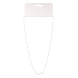 Colier Dama Elegant cu Perle Albe, Bijuterie Fashion de Calitate Superioara