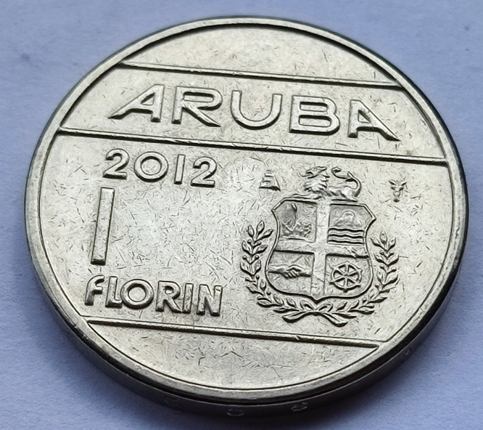 297. Moneda Aruba 1 florin 2012