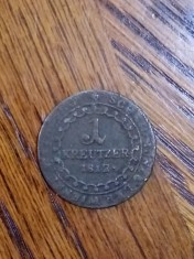 1 KREUZER 1812 E. ALBA IULIA. foto