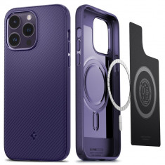 Husa Spigen Mag Armor pentru Apple iPhone 14 Pro Max Mov inchis