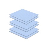 Pad termic din silicon reutilizabil conductiv 100 x 100 mm &ndash; 6 bucăți