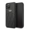 Husa Plastic Mini Cooper pentru Apple iPhone 11 Pro, Stitched Crossing Lines, Neagra MIHCN58LECRBK
