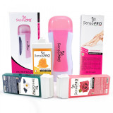 Cumpara ieftin Kit Epilare Lady Pink + CADOU Rezerva Ceara aplicator ingust