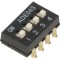 DIP Switch ON-OFF 0.1A/24VDC 2-Position SMT