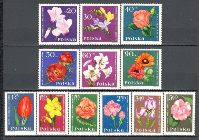 Polonia.1964 Flori de gradina DF.132 foto