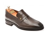 Mocasini eleganti LE COLONEL maro, 48797, din piele naturala