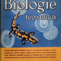 BIOLOGIE TEORETICA-VICTOR PREDA