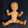 Papusa Aradeanca Bebe Cauciuc, Jucarie Veche Romaneasca 1970, 18cm, Colectie