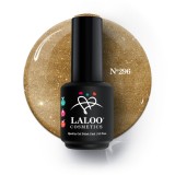 296 Gold Glitter | Laloo gel polish 15ml