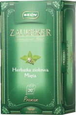 Ceai Zauberer de menta 20pl, 34gr, + 1 cutie Verde cu lamaie Zauberer GRATUIT foto