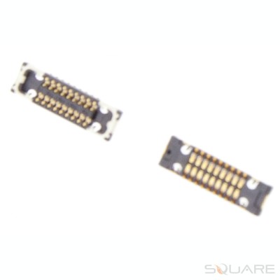 Conectori diversi iPhone X, Front camera FPC Connector foto