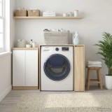 vidaXL Dulap pentru mașina de spălat cu ușă Sonoma 87 x 60 x 89 cm 8006802