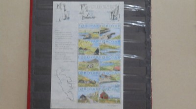 FOROYAR - PICTURI DIN DIFERITE REGIUNI - BLOCK 2004 - MI 14 EURO - NECIRCULAT. foto
