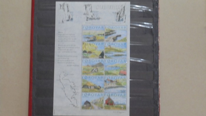 FOROYAR - PICTURI DIN DIFERITE REGIUNI - BLOCK 2004 - MI 14 EURO - NECIRCULAT.