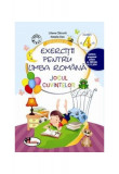 Culegere de exerciții pentru limba rom&acirc;nă Jocul cuvintelor Clasa a IV-a - Paperback brosat - Liliana Cătrună, Natalia Dan - Aramis