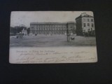 Carte Poștală Vintage Belgia - Bruxelles ,Palatul Academiilor (cel mai probabil din perioada 1900&ndash;1940), Circulata, Printata