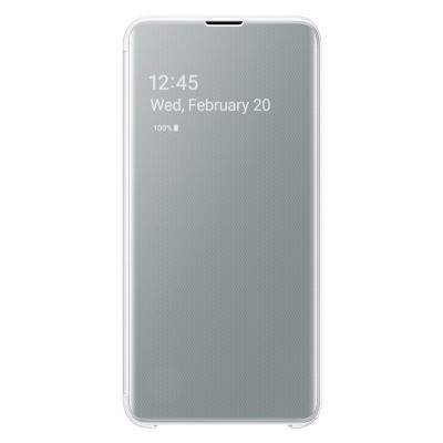 Husa Plastic Samsung Galaxy S10e G970, Clear view, Alba EF-ZG970CWEGWW foto